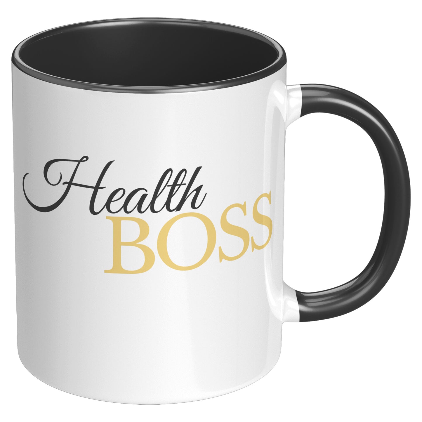 Health Boss 11oz Mug -- Right Hand