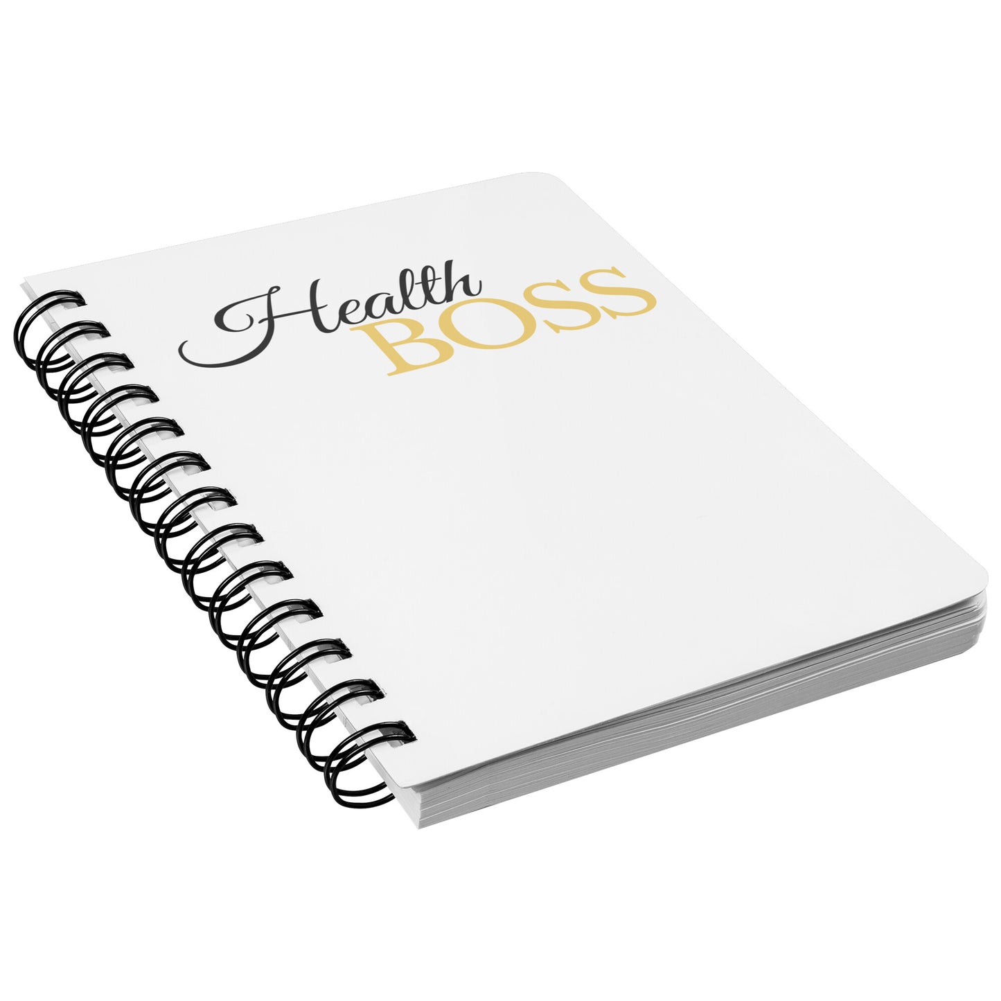 Health Boss 5x7 Spiral Journal