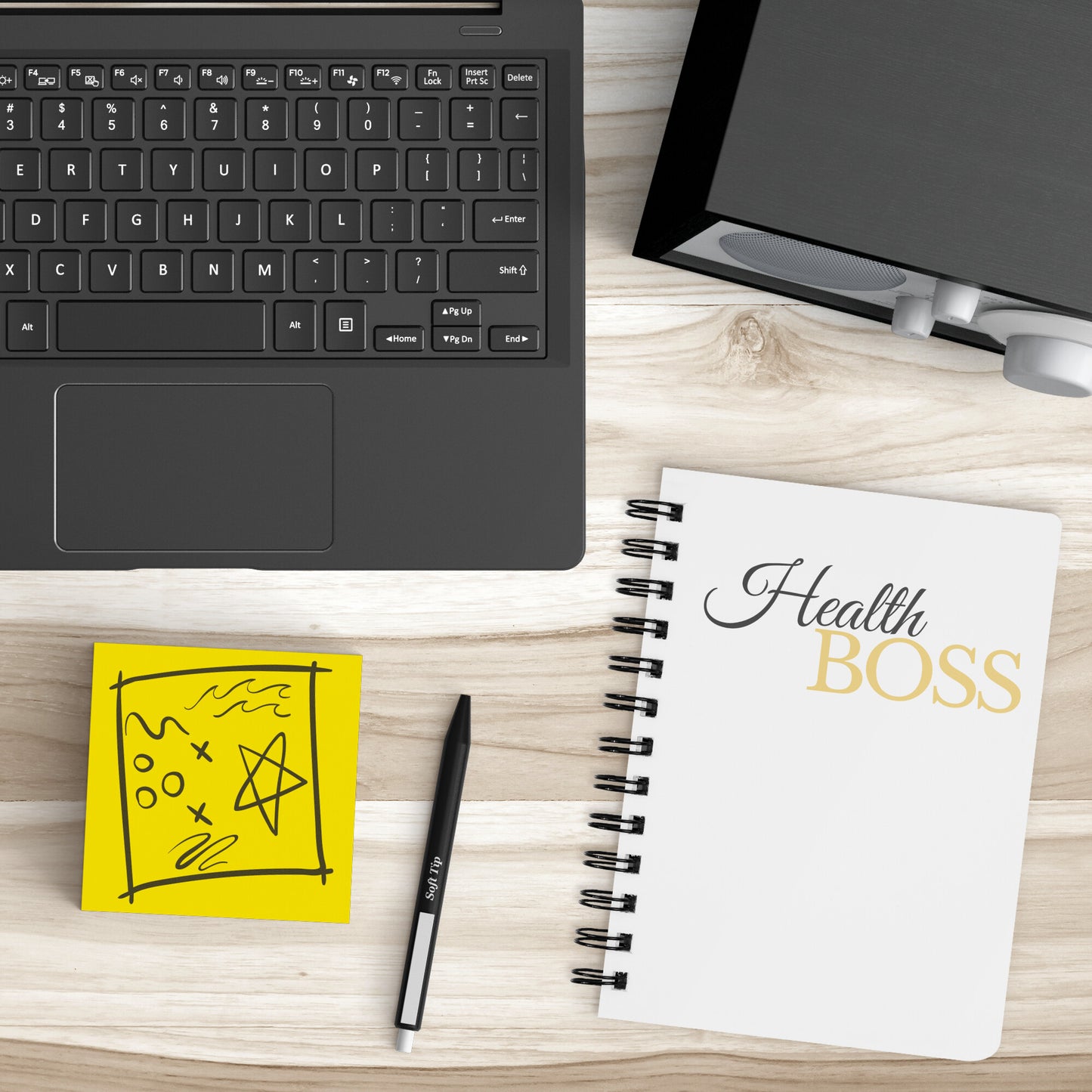 Health Boss 5x7 Spiral Journal