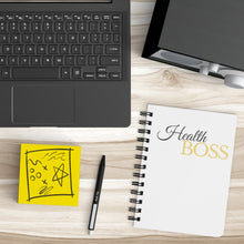 Load image into Gallery viewer, Health Boss 5x7 Spiral Journal

