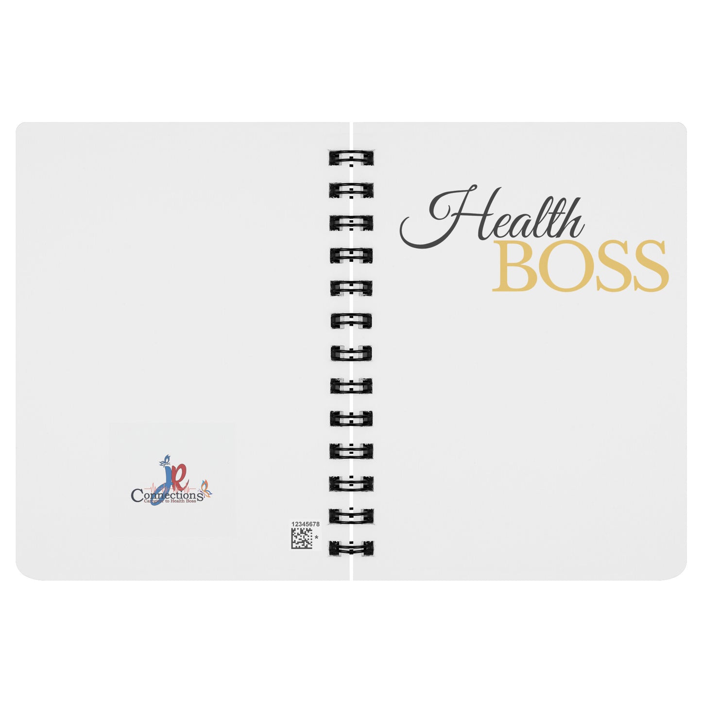 Health Boss 5x7 Spiral Journal