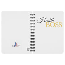 Load image into Gallery viewer, Health Boss 5x7 Spiral Journal
