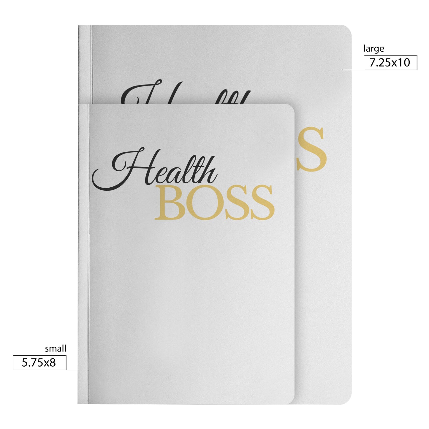 Health Boss Paperback Journal